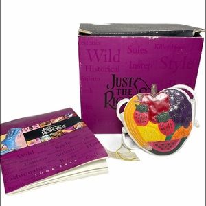 Just The Right Shoe Figurine Collectibles Fruity Purse Designer Fashions Diva